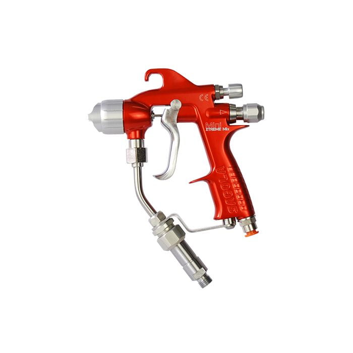 Elcometer Sagola Mini Xtreme Mix mit 11/40 (0,011"/0,28 mm, 40°) luftunterstützte Airless-Düse
