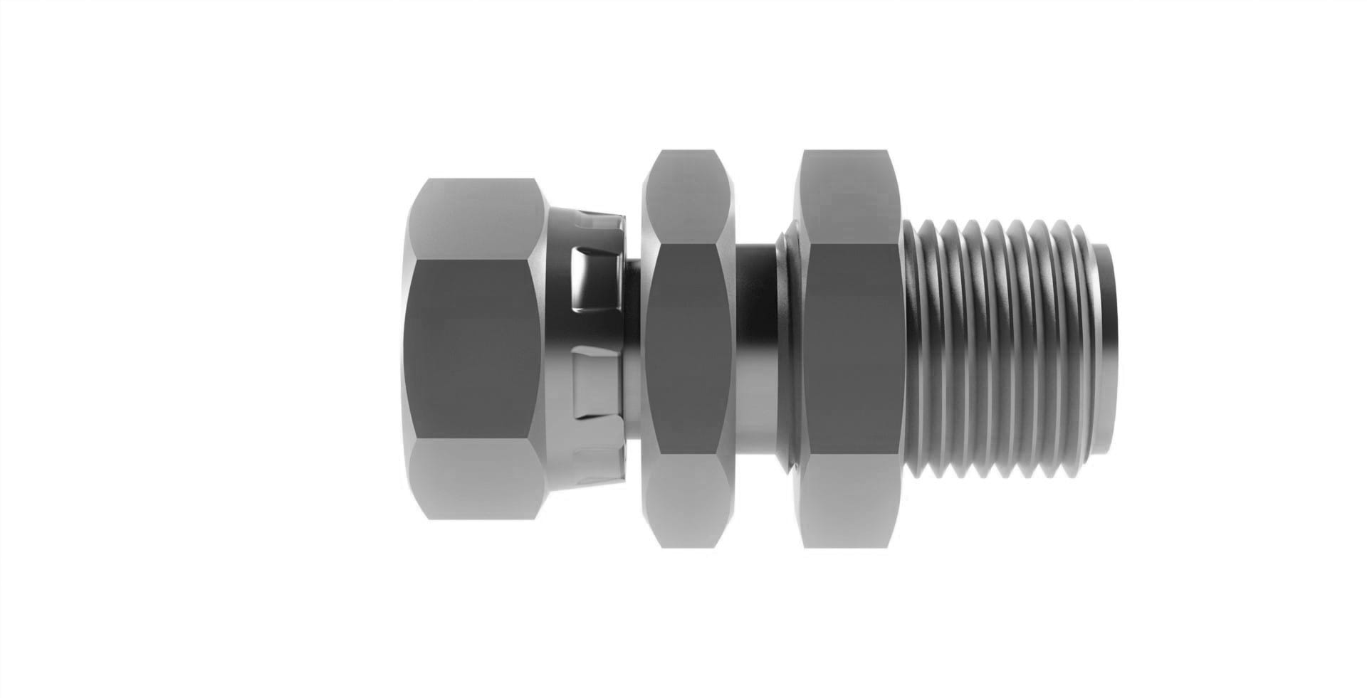 DEVILBISS ADAPTOR 3/8 NPSFT - 3/8 NPSM