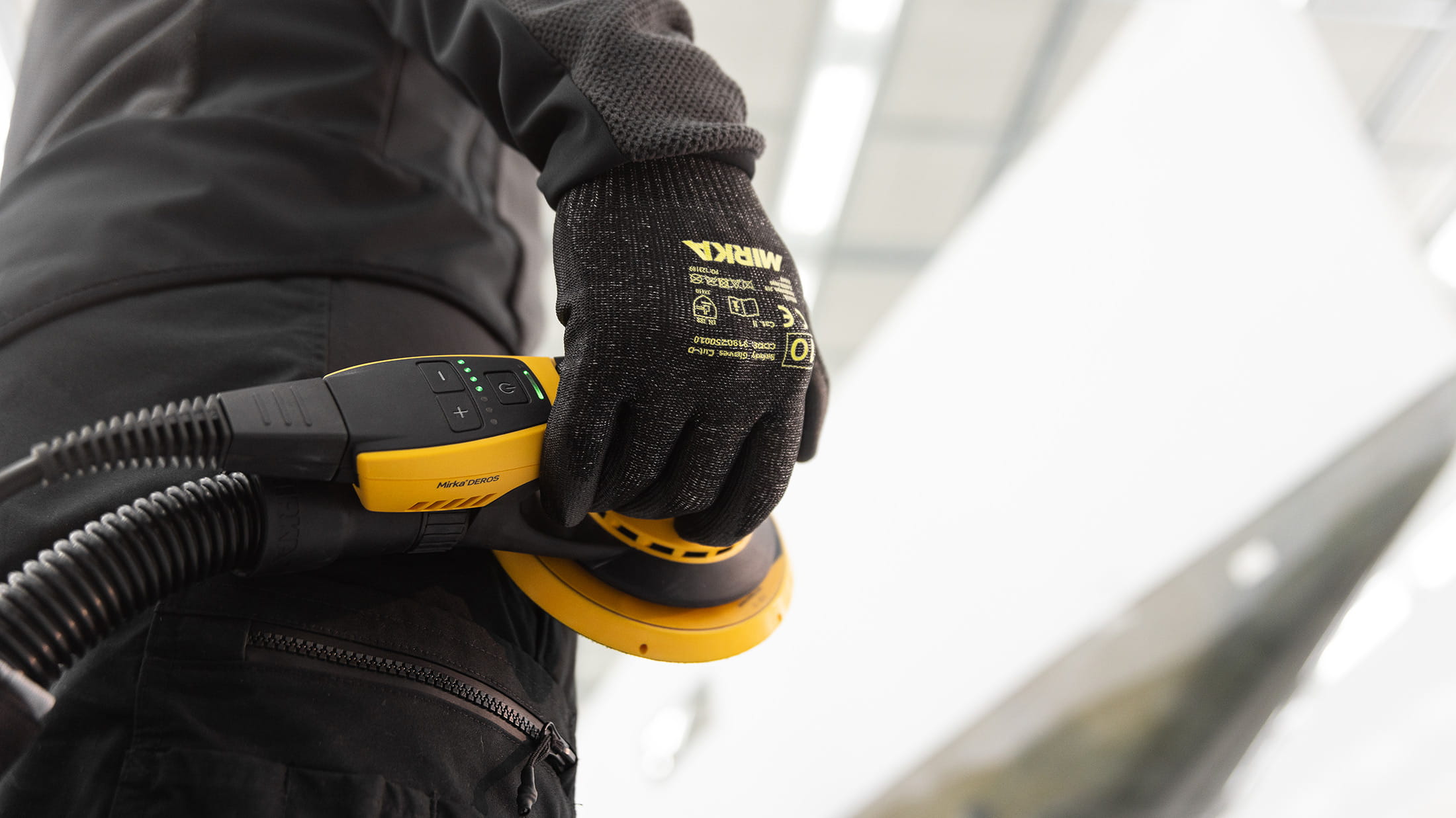 Pezzo Ricambio Originale Guarnizione Freno Per Levigatrici Mirka Deros/Pros - 125/150mm, Cod. 8995603211 | Ricambio Originale Levigatrici Orbitali