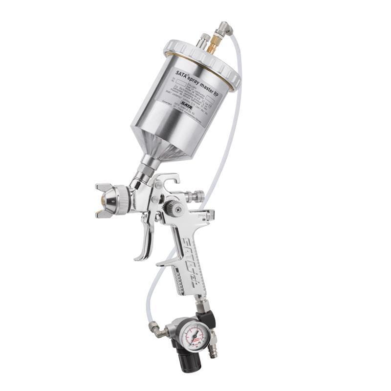 SATA spray master RP Düse 1,7 mit 0,7 l Druckbecher und Ventil