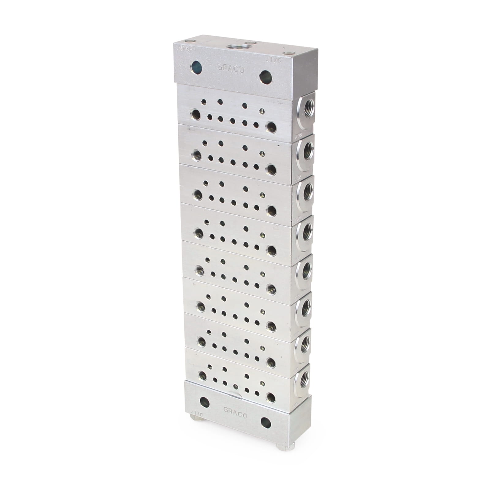 Distributore di ingresso Trabon® MSP - Gruppi base in 8 parti - NPSP