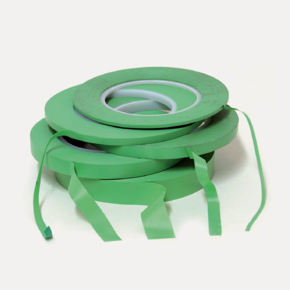 ROTARY HEAD E-D-FINELINE TAPE 9 mm x 55 m, green – Thin masking and contour tape