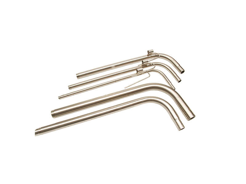 beschichtpunkt - Ansaugrohr aus Edelstahl Ø19 AG 1/2" 450mm mit Haken