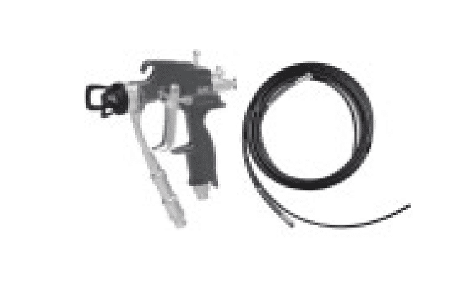 B&M Druckseite AirCombi 7,5m - AirCombi Pistole EcoGun 2100N, Düse mit Vorzerstäuber