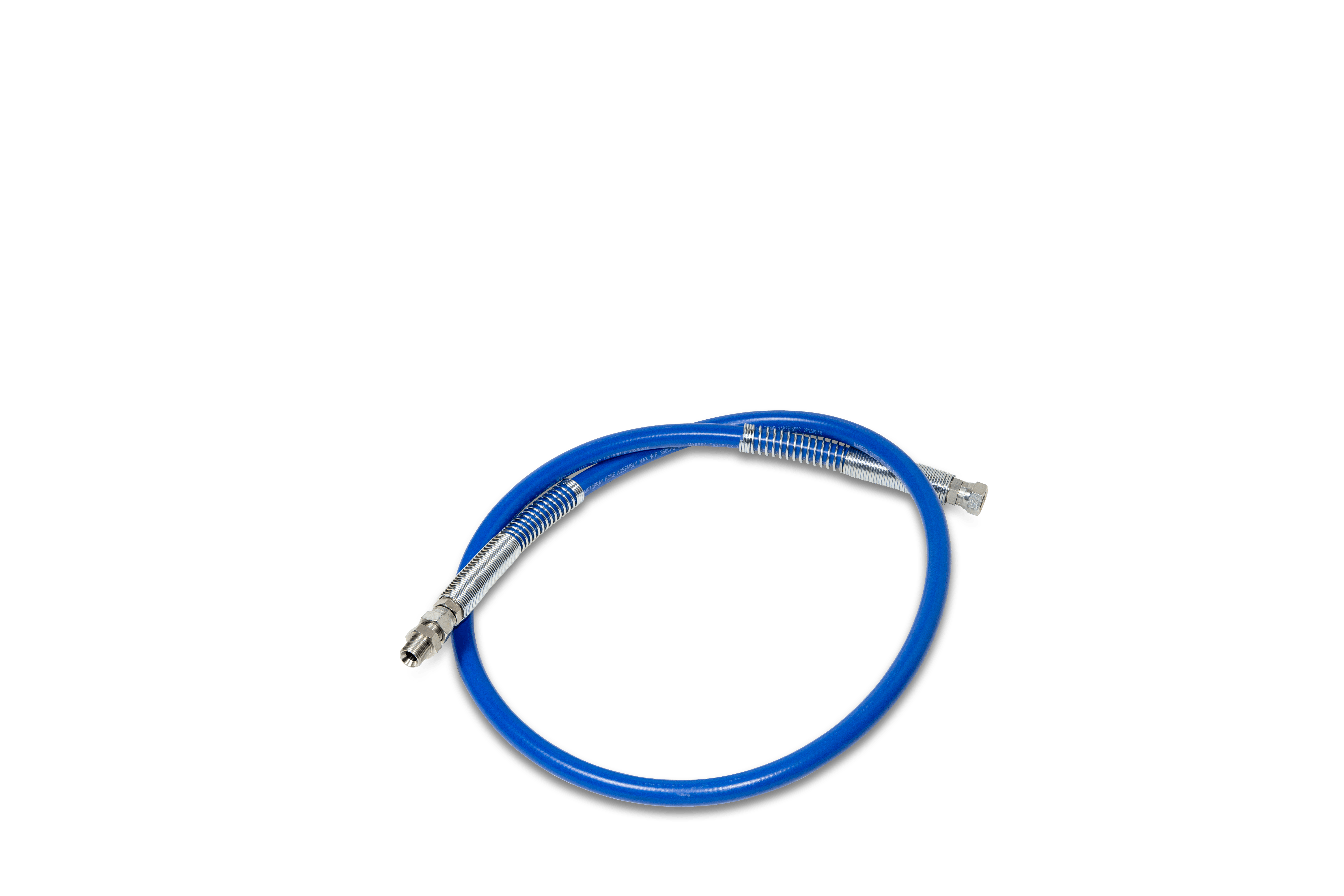 Maspra EASYFLEX high-pressure hose, blue braided fabric – Length: 1.5 m