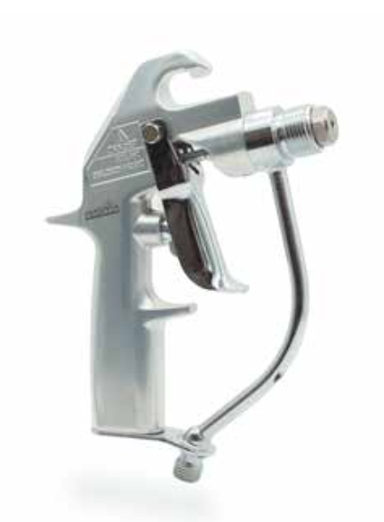 Pistola Airless Maspra S sin articulación giratoria y sin portacampanas