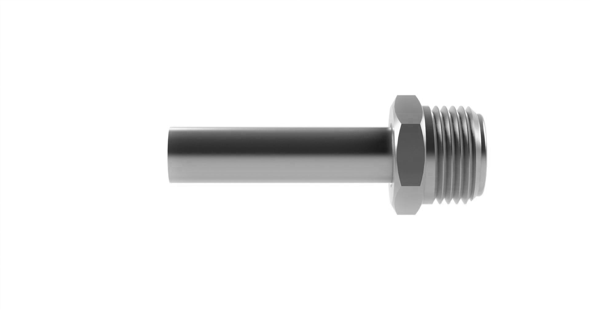 DEVILBISS 3/8NPS(M)X3/8O.D.TUBE STUB