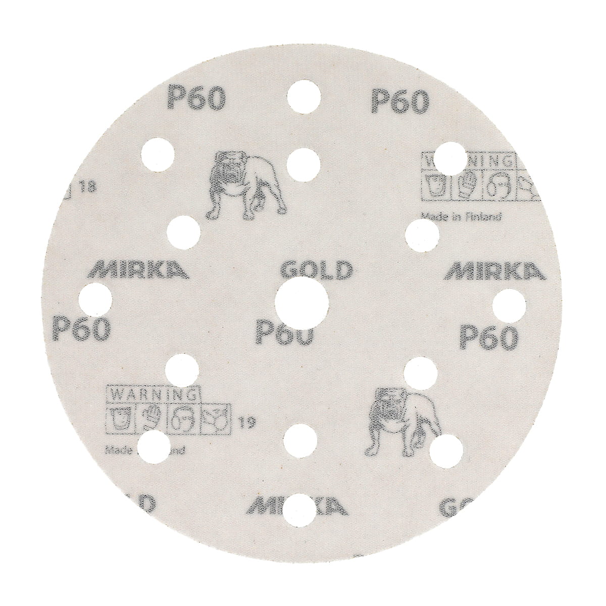 Mirka GOLD 150mm GRIP 15 L 40, 10/VERP