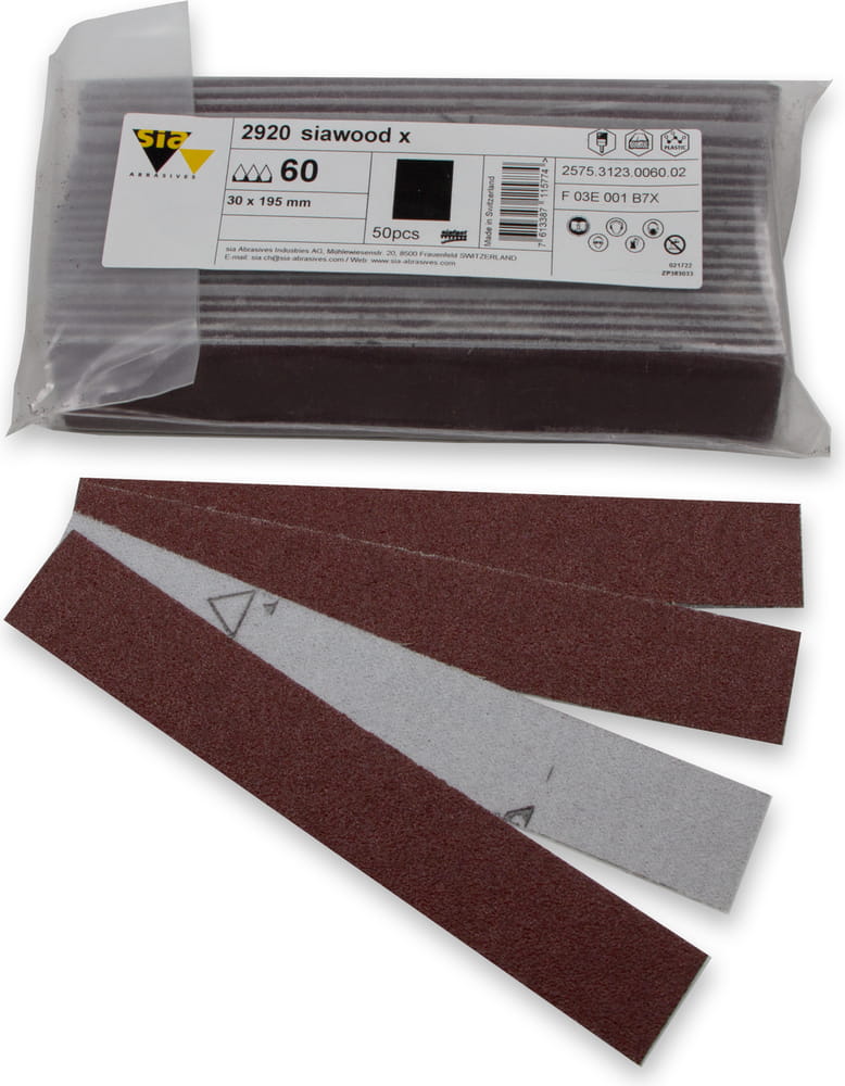 sia Abrasives 2920 siawood x – siafast Schleifstreifen – 120