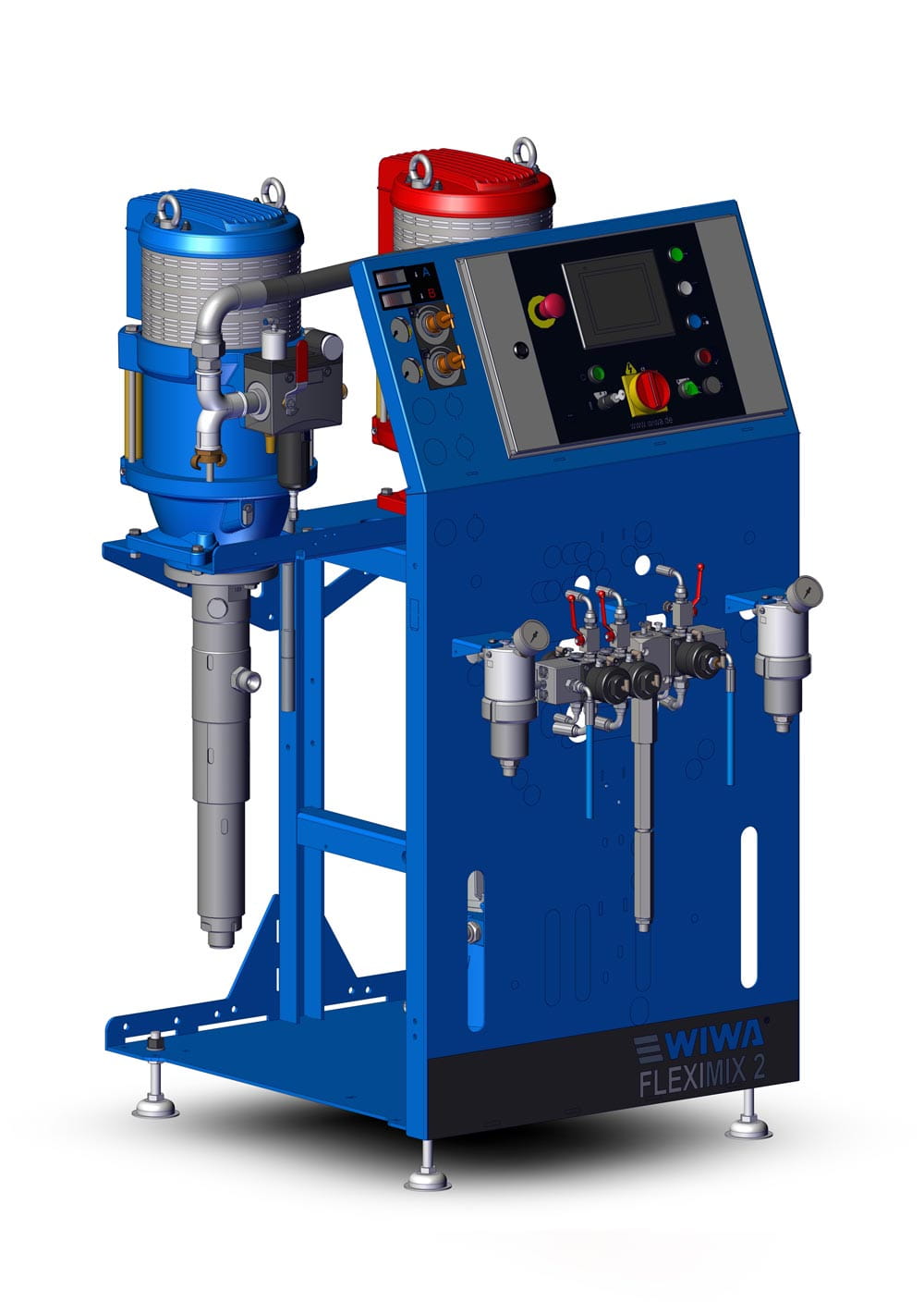 WIWA FLEXIMIX 2 PROFESSIONAL GX Model 2 K Anlage bis zu 460 bar (Konfiguration auf Anfrage)