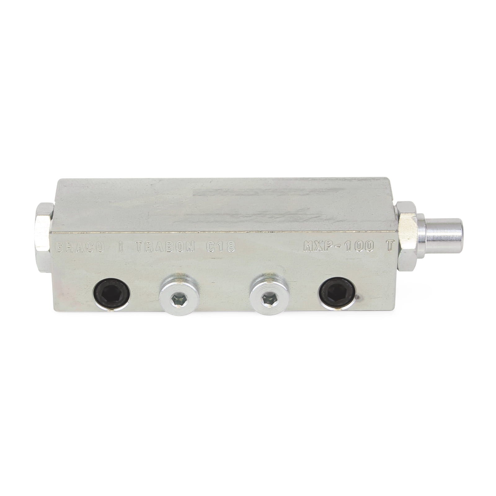 Modulares Trabon® MXP-Verteilerventil mit Anzeige - MXP-50T - 0,82 cm³ (0,050 in³)