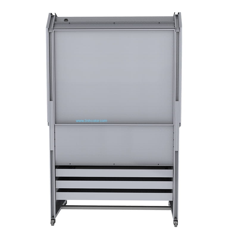 3nh CC120-J-1 Colour Light Table (D65) – Design + Features + Light Source: Horizontal table + 2 drawers + keyboard tray — D65