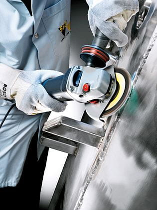 sia Abrasives 2824 siaflap – Fiberglas-Stützteller – Ø 125 mm, Bohrung: 22,23 mm – Typ: T29 (gewinkelt), Eco, 40