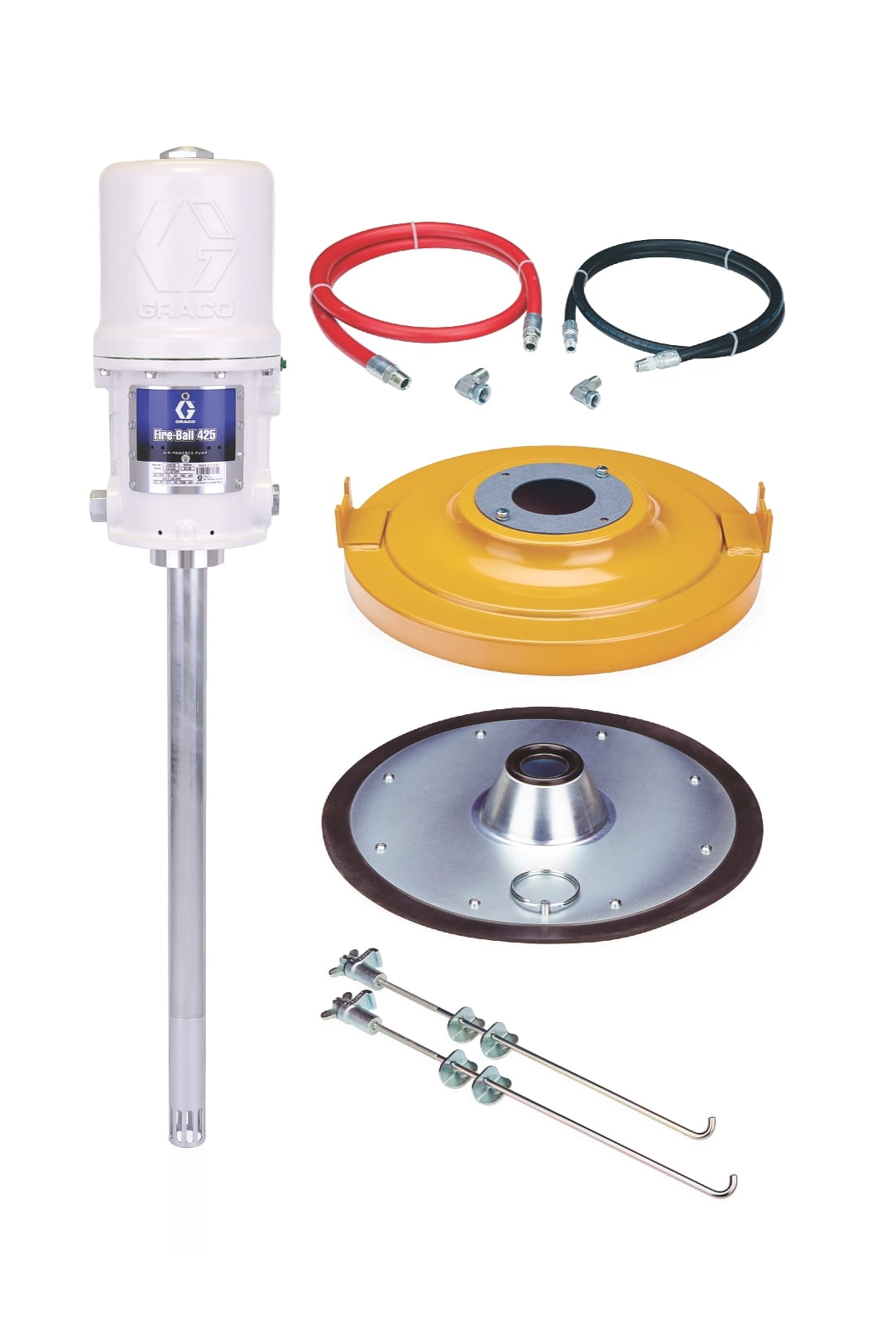 Fire-Ball® 425 Series 75:1 54 kg (120 lb.) complete unit with open head and cover