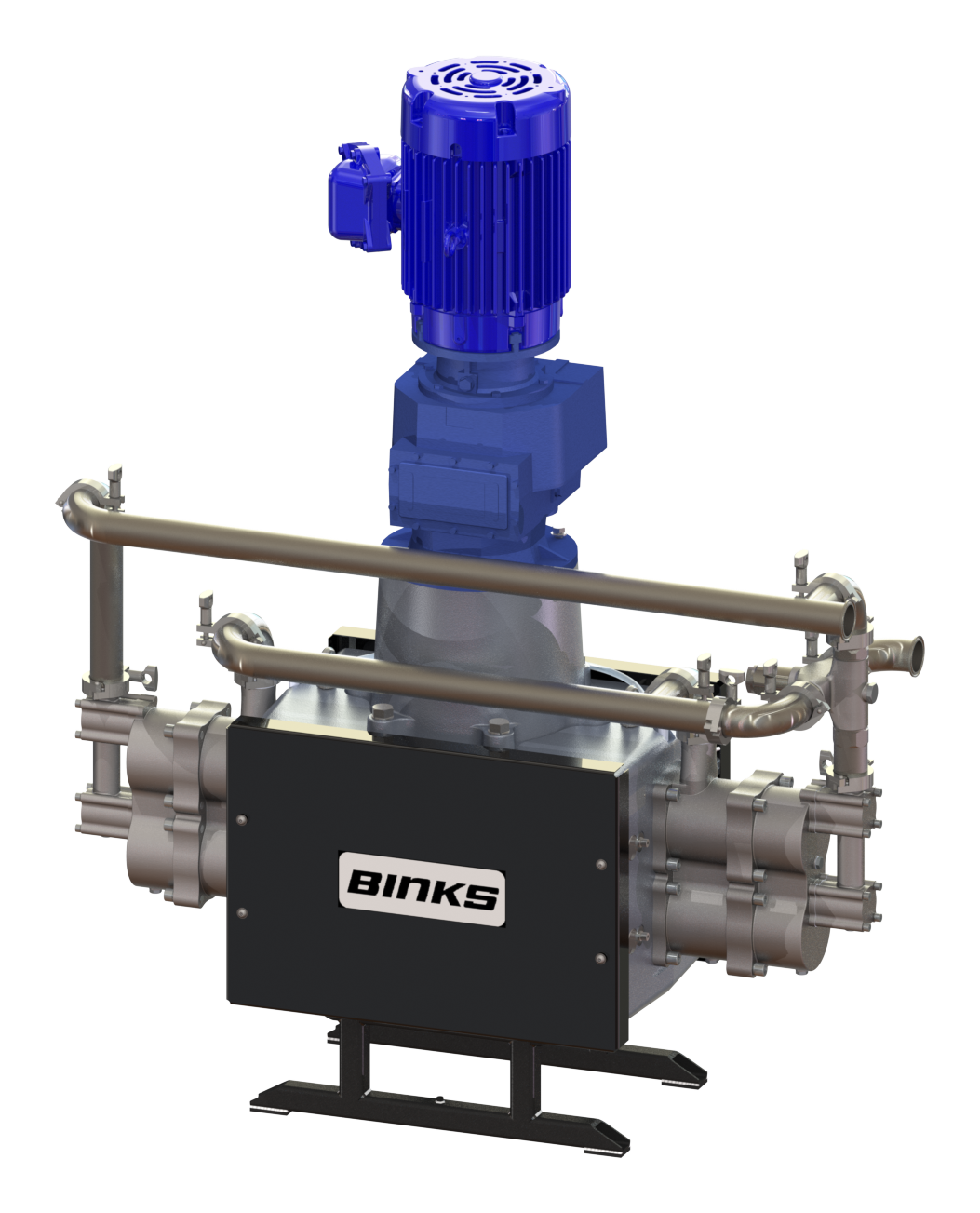 Pompe intelligente Binks E4-100 EU, 25 l (6,5 gal) – 100 l (26 gal), 20 bar (290 psi), moteur 3,7 kW