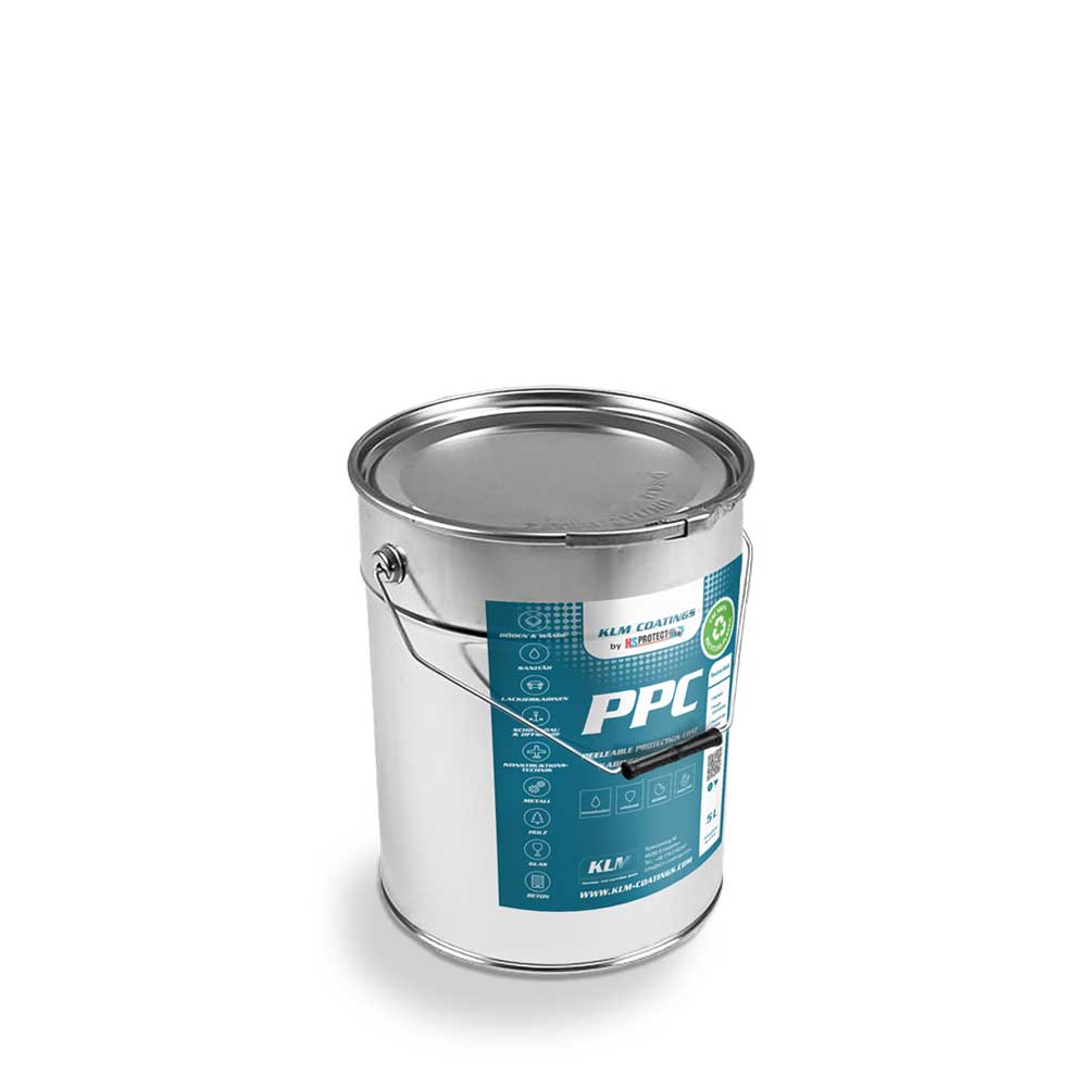 PPC Peelable Protection Coat, transparent, 5L