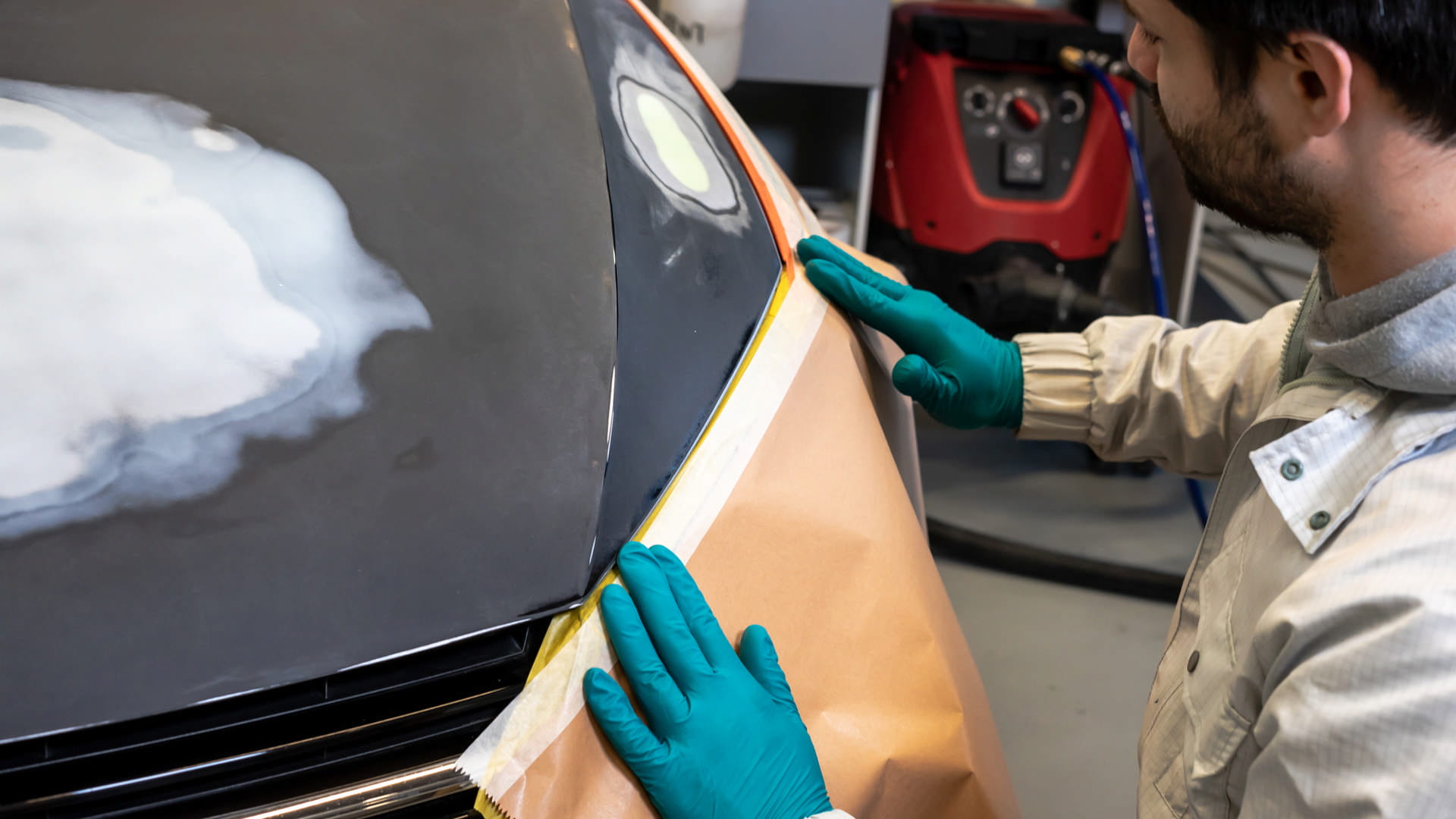 Finixa Kraft Masking Paper, 20 cm x 450 m, 40 g/m²