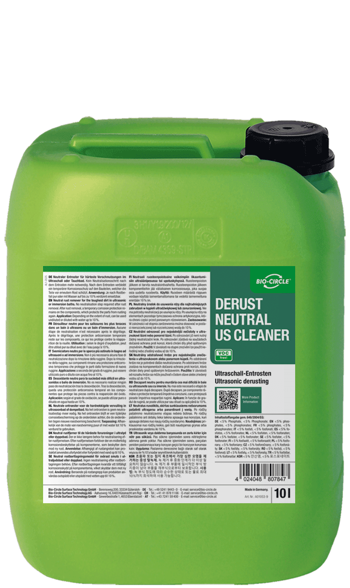 BIO-CIRCLE Derust Neutral US Cleaner