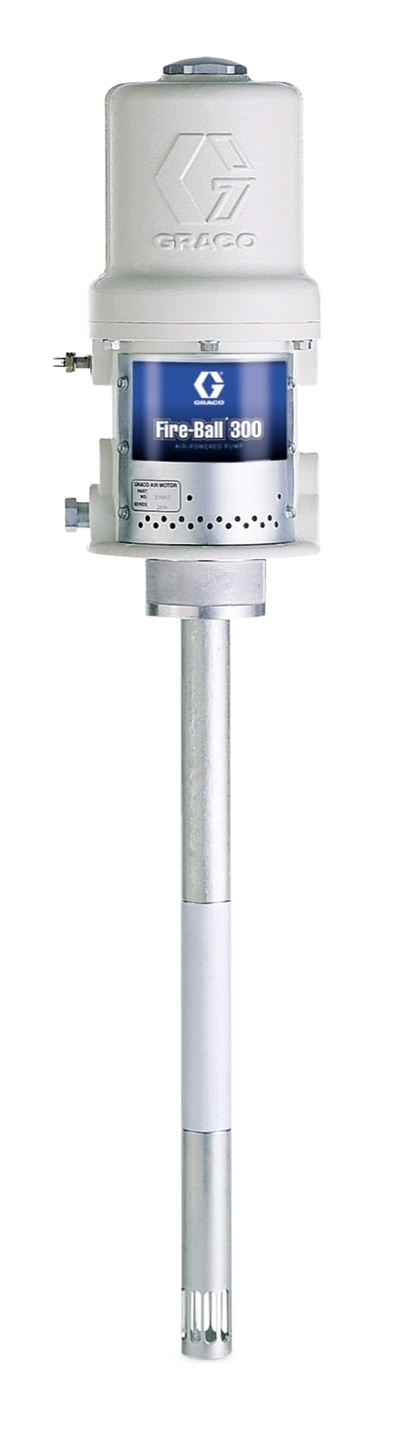 Fire-Ball® 300 série 50:1 16 ou 32 kg (35 ou 70 lb). Pompe à graisse en seau