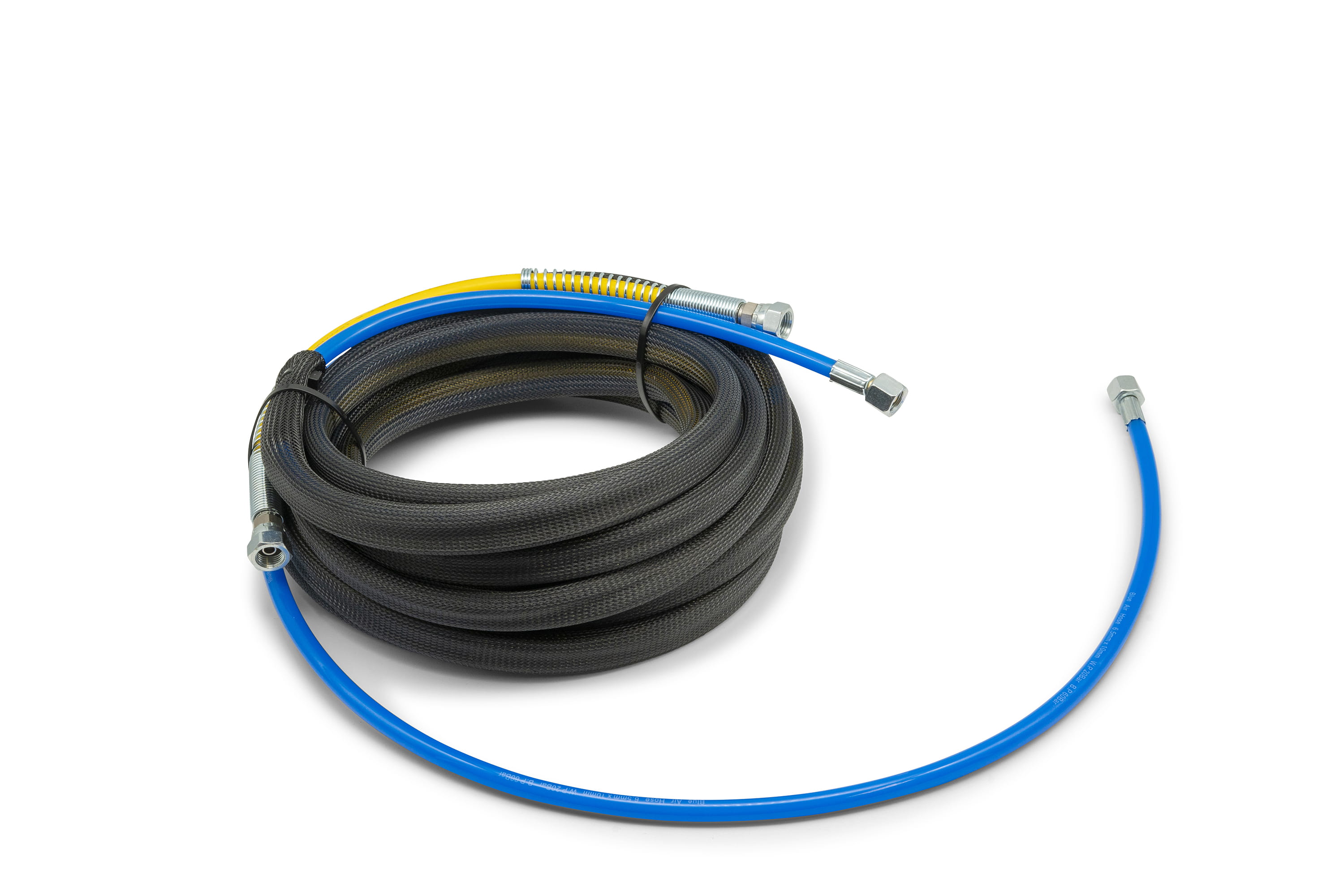 Maspra AirCombi Hochdruckschlauch für pneumatische Kolbenpumpen 3/16" 7,5 m 1/4" NPS