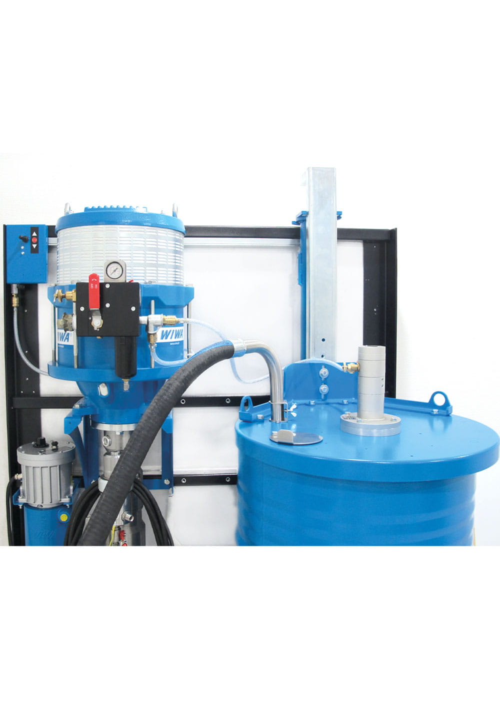 Estación de agitación WIWA Agitación y mezcla de materiales de recubrimiento o materiales similares.