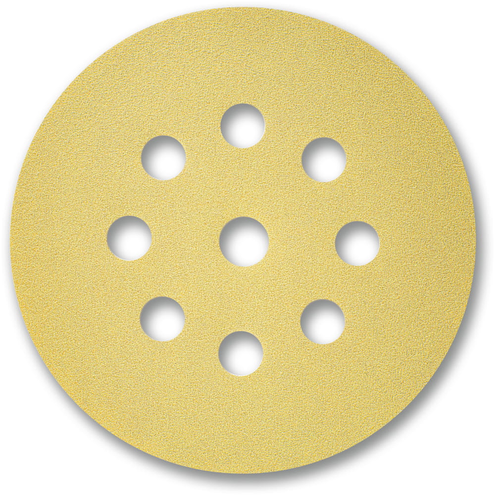 sia Abrasives 1944 siaone – siafast Schleifscheibe – Ø 125 mm, 9-Loch – Körnung 80
