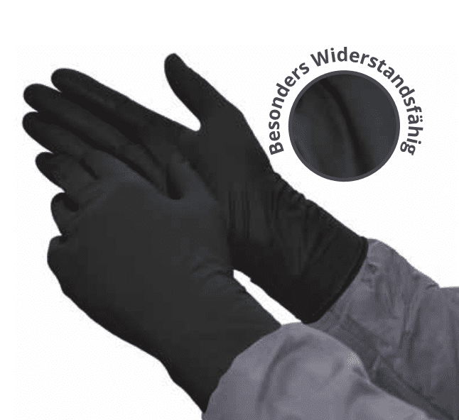 GANTS EN NITRILE NORTHSHIELD –  HIGH RISK PROTECT STRONG L – Gants de protection contre les produits chimiques et les peintures