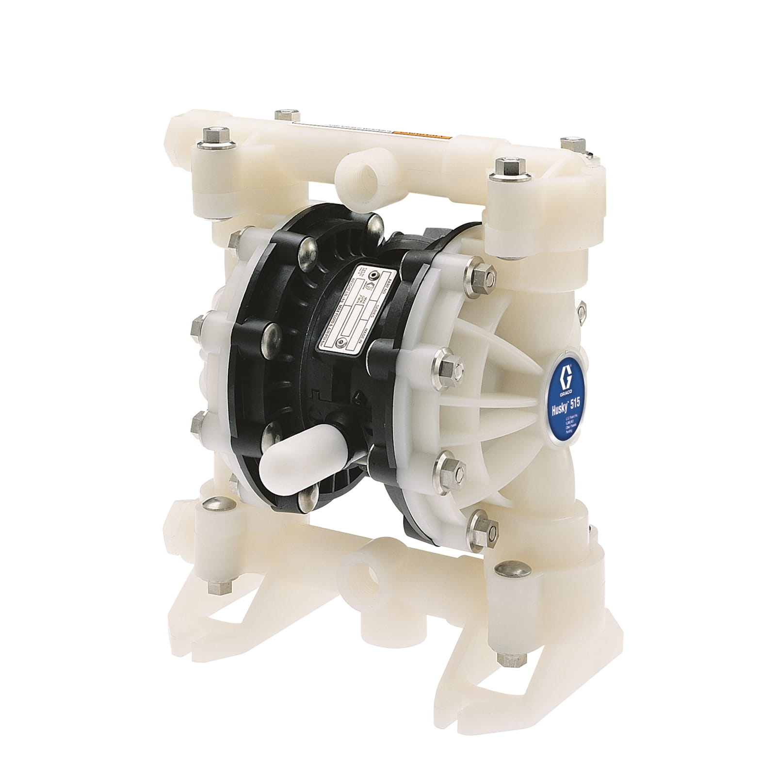 Husky 515 AC-Pumpe, PP-Mittelgehäuse, SS-Sitze, SS-Kugeln & PO Membrane