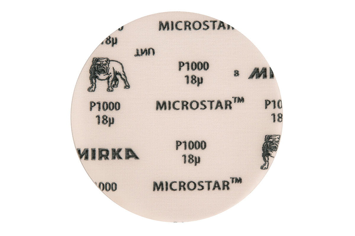 Mirka MICROSTAR 125mm Grip P1000, 50/Pack