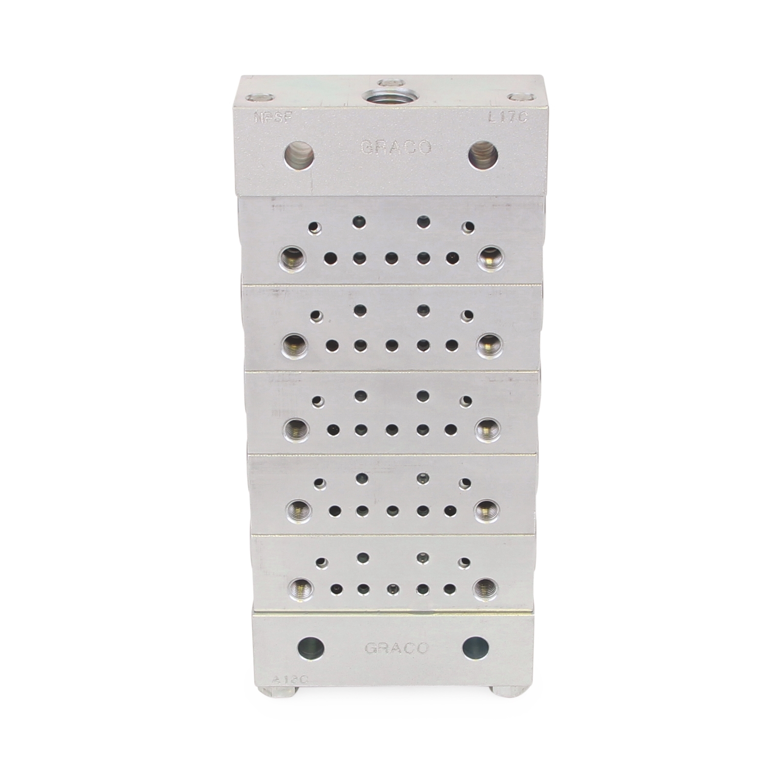 Trabon® MSP-Einleitungsverteiler - 5-teilige Grundplattenbaugruppen - NPSF