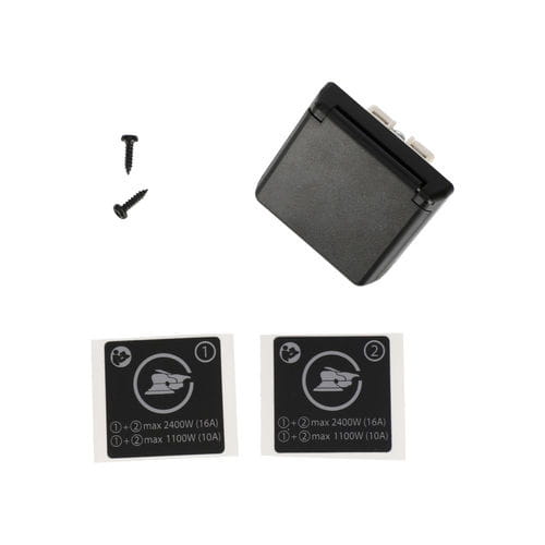 Prise Mirka 16 A/250 V (UE) + autocollant d'alimentation pour DEXOS