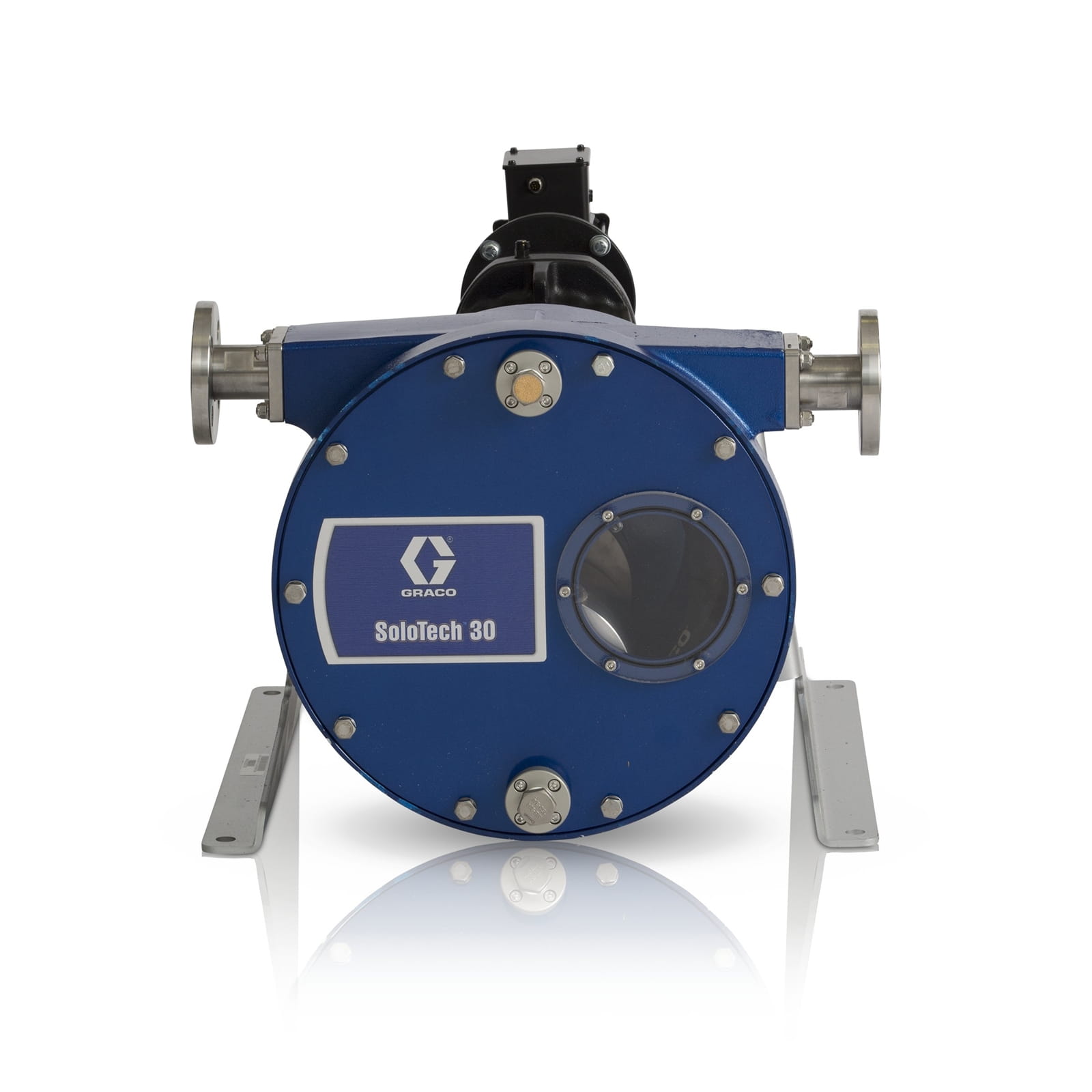 Pompa perystaltyczna SoloTech™ 30 z Buna-N z wężem nitrylowym, złączem ze stali nierdzewnej 316 i silnikiem BLDC