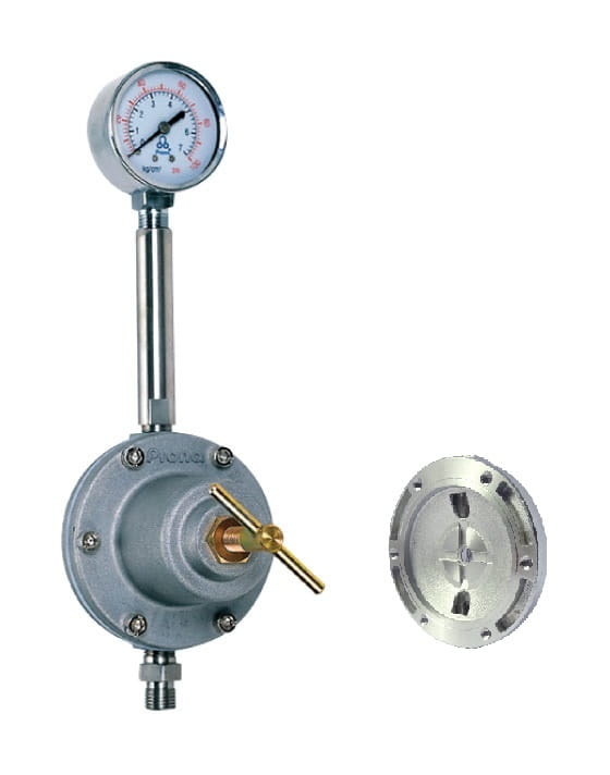PRONA Materialdruckregler 3/8\" – 0–6 bar – 2 L/min"