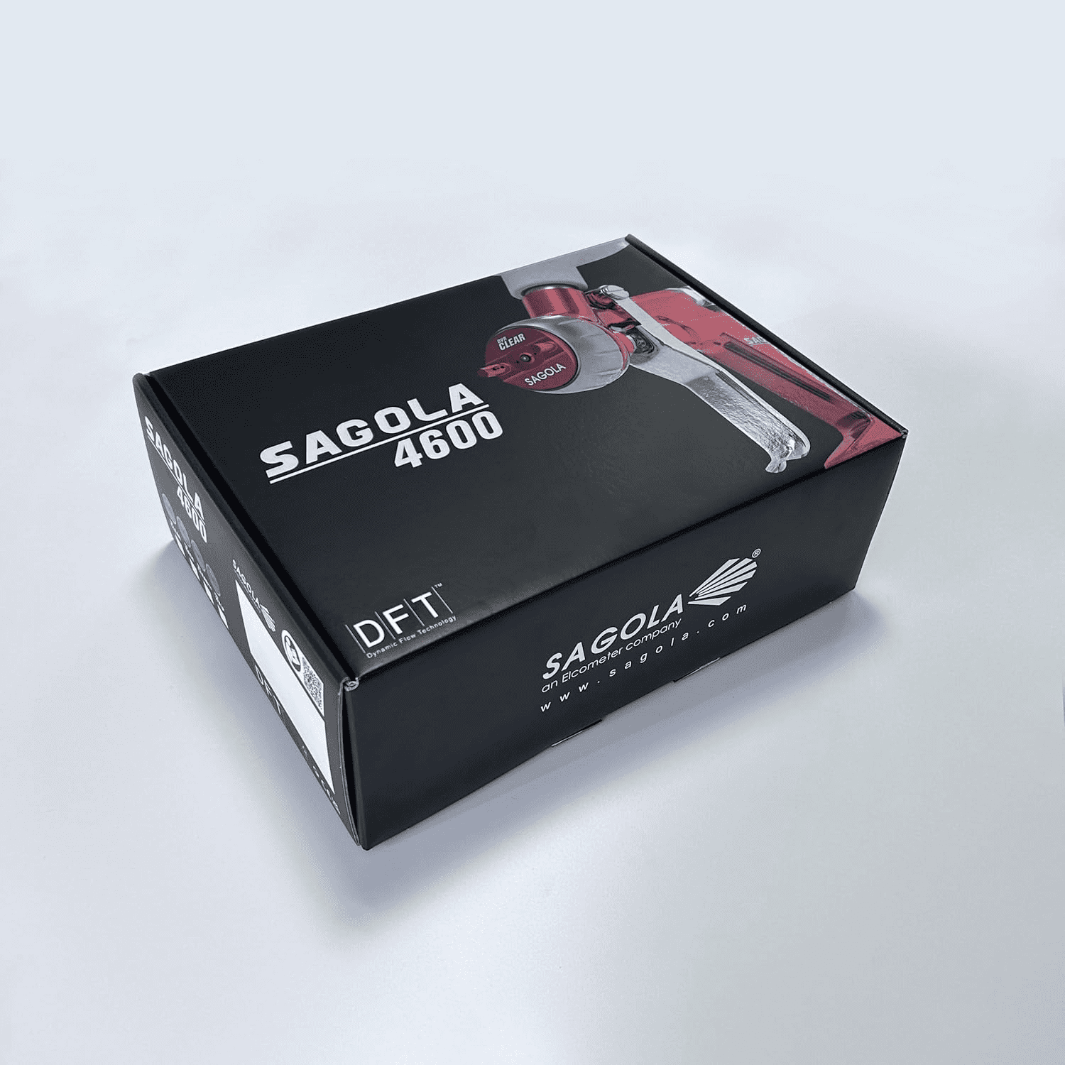 NEU Sagola 4600 Digital (PSI) HVLP-Lackierpistole mit 1.30XL Nadel & Düse – Premium-Lackierpistole für Profi-Finish