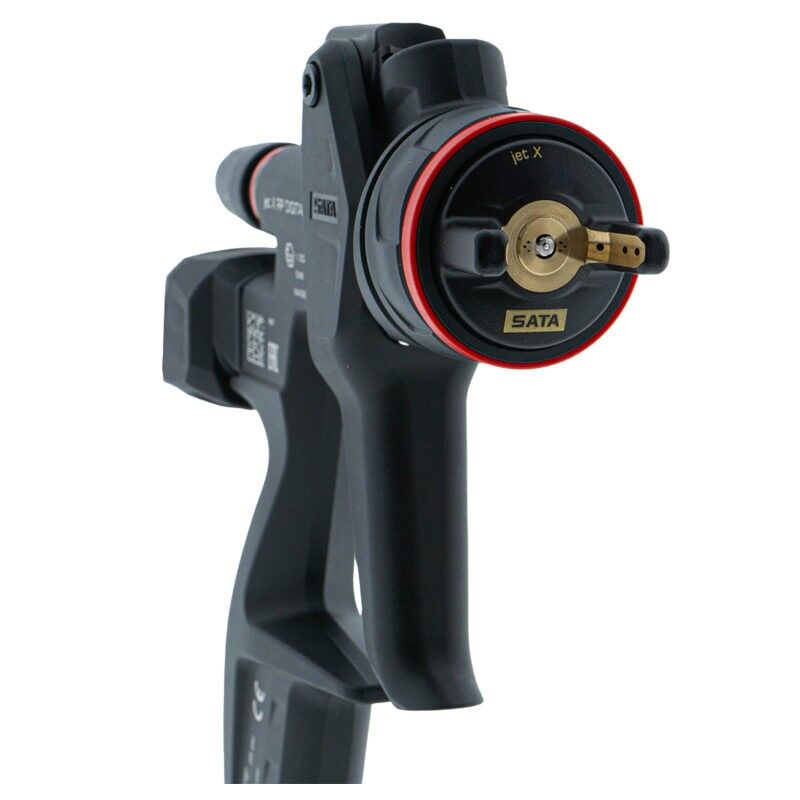 SATA jet X — Luftsetup und Spritzbild-Abstimmung