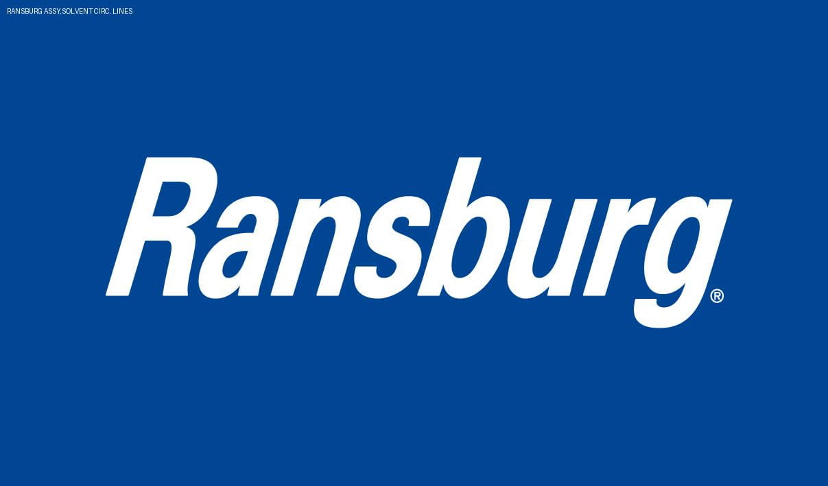 Ransburg Assay, Solvent Circ. Lines
