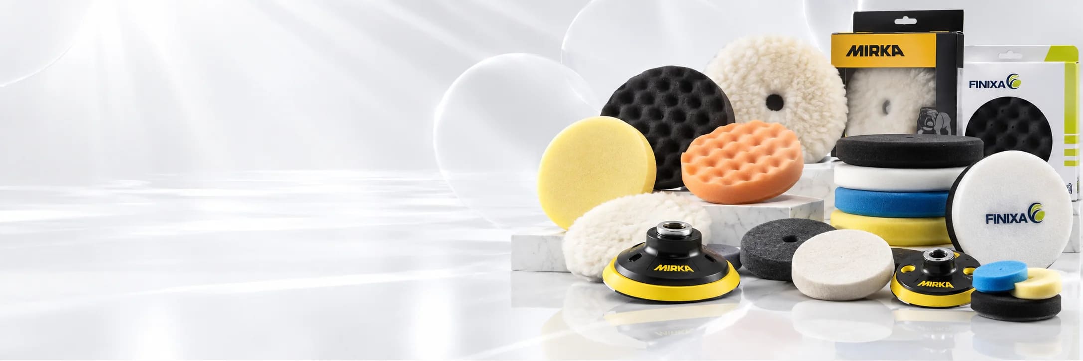 Foam, wool & felt pads