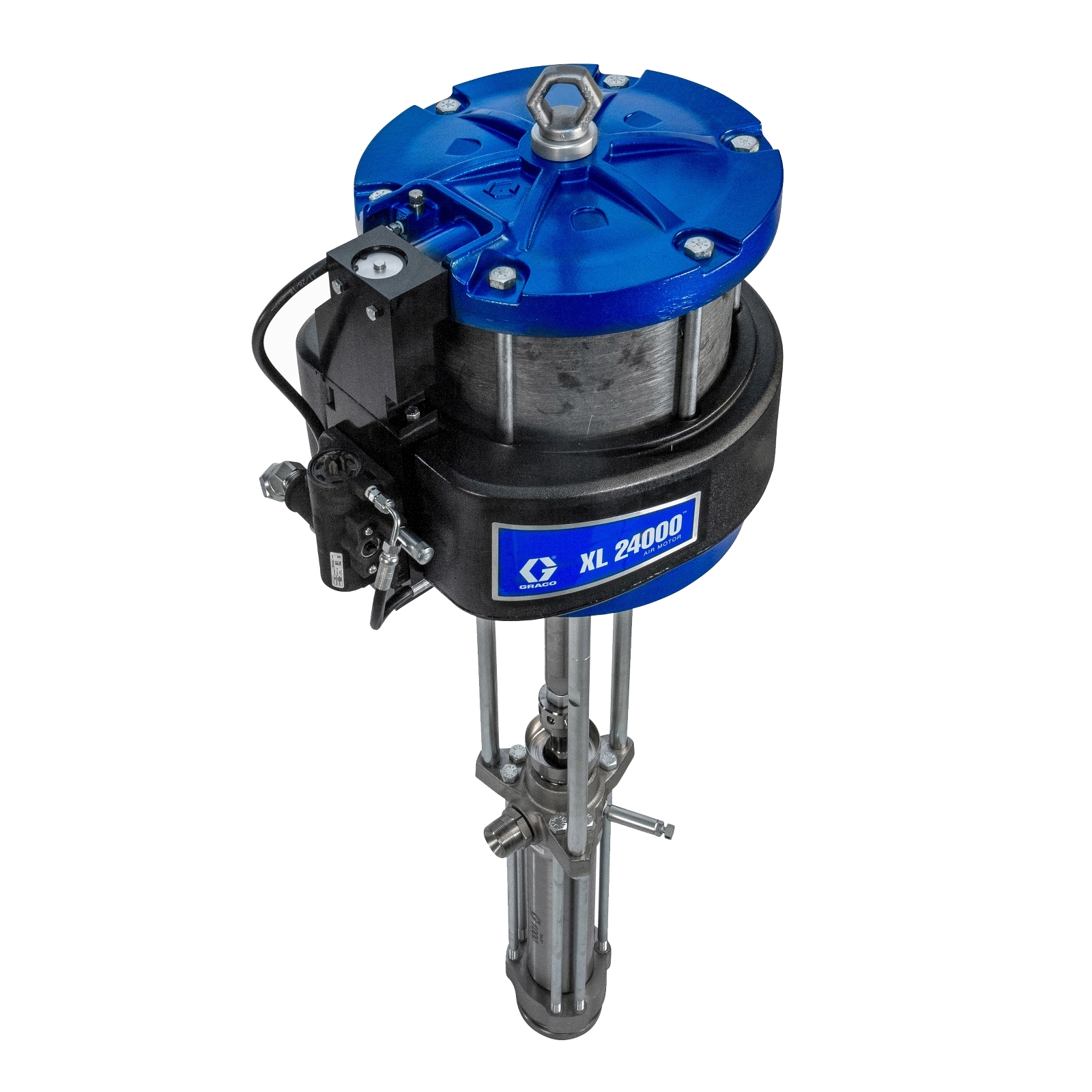 47:1 - 1000 cm³ Dura-Flo-Pumpe mit XL 24000-Luftmotor, Severe Duty Edelstahlkonstruktion
