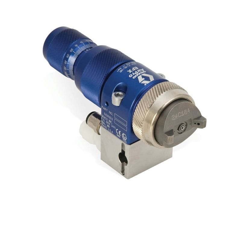 Luftspritzpistole AirPro EFX Auto mit Verteiler, LVMP, 0,9-mm-Düse (0,035 Zoll), Edelstahl-Düse, Hoc