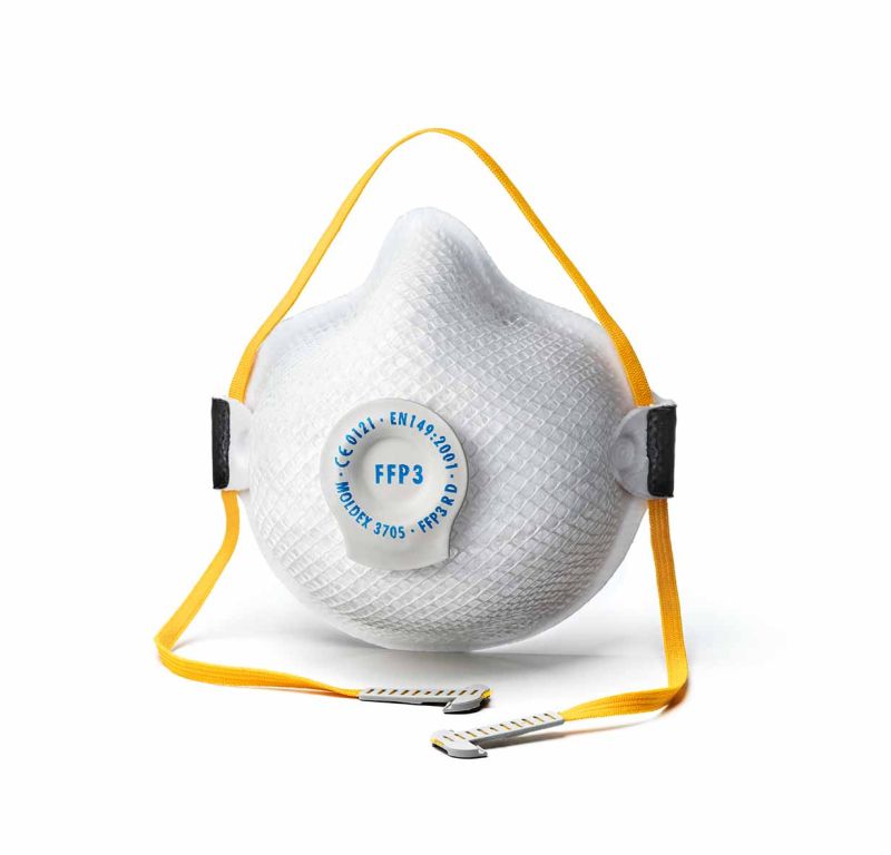 Atemschutzmaske FFP3 R D mit Klimaventil, Air Plus in Blisterverpackung