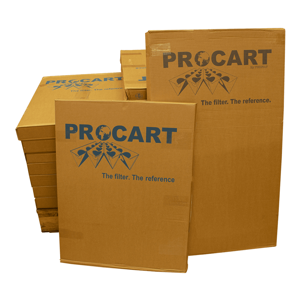 Procart Kartonfilter Standard 100×10 m