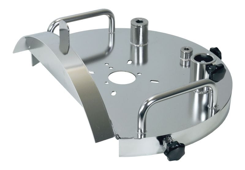 Pokrywa pojemnika IBK ze stali nierdzewnej do kontenera 30 l z uchwytami