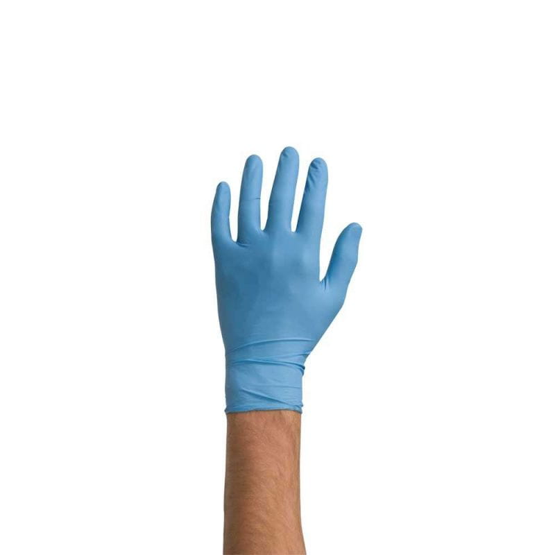 Einweg Nitril Handschuhe Blau L