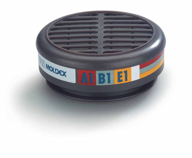 Gasfilter ABE1, Serie 8000, organische Gase, anorganische Gase, Saure Gase