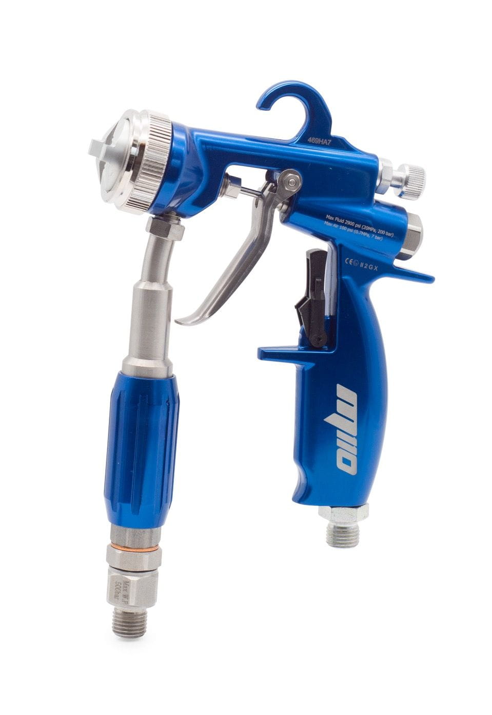 MASPRA AirCombi Pistole M110 OPTIMA 2100 mit Drehgelenk und langem Filtergehäuse