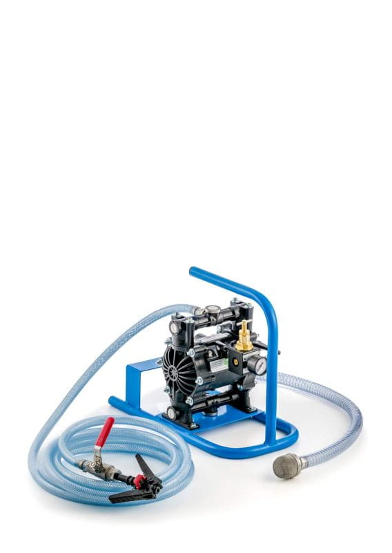 WIWA INJECT ND 1 Model INJECT ND 1  auf Gestell Membranpumpe für Niederdruckanwendungen