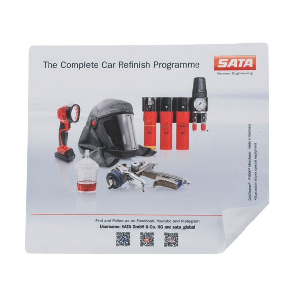 SATA cleaner (Mousepad, Display- und Brillentuch)