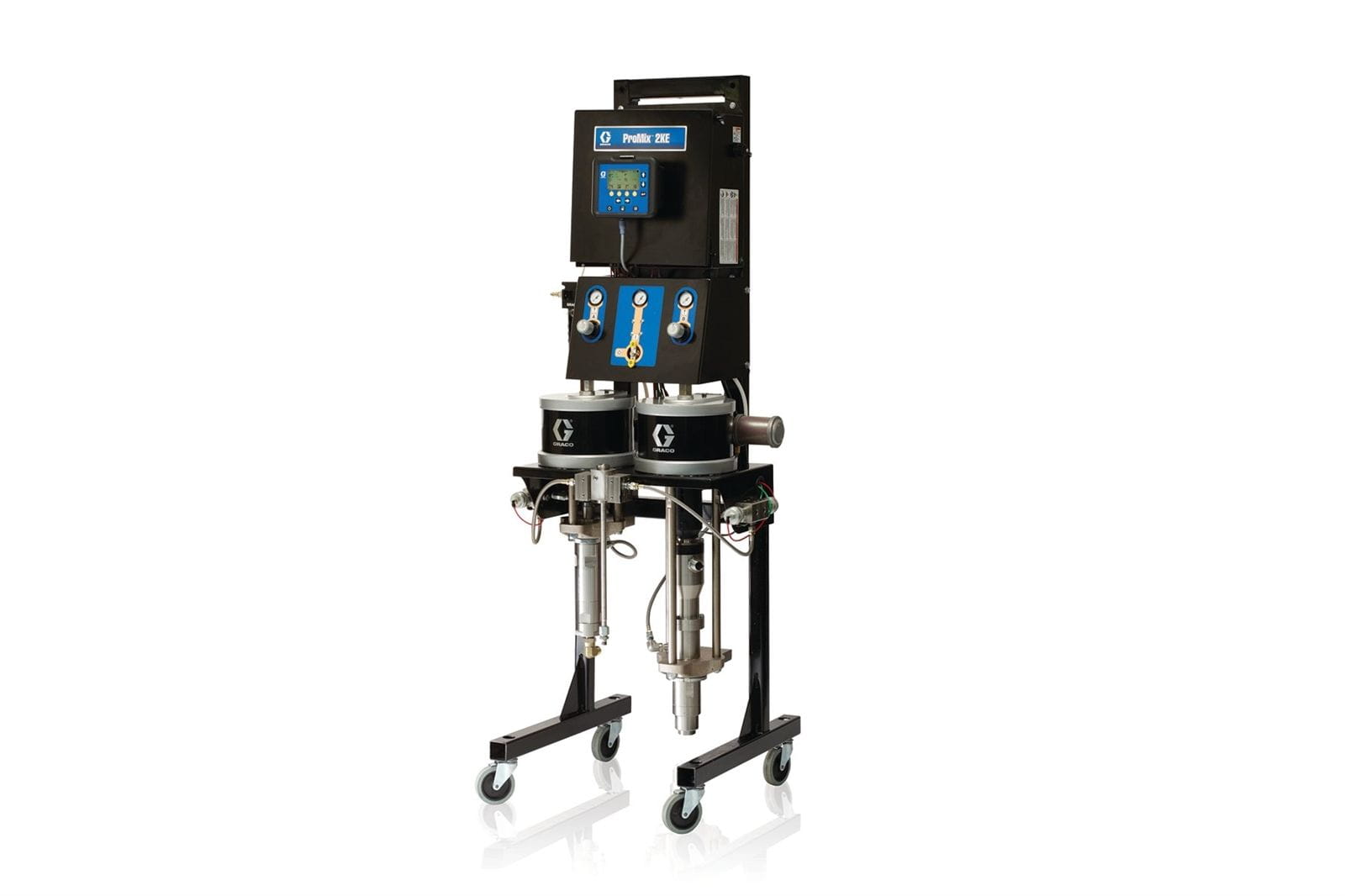 Dosiergerät ProMix 2KE, Luft, 45:1-Airless-Merkur-Pumpen, Bildschirm ...