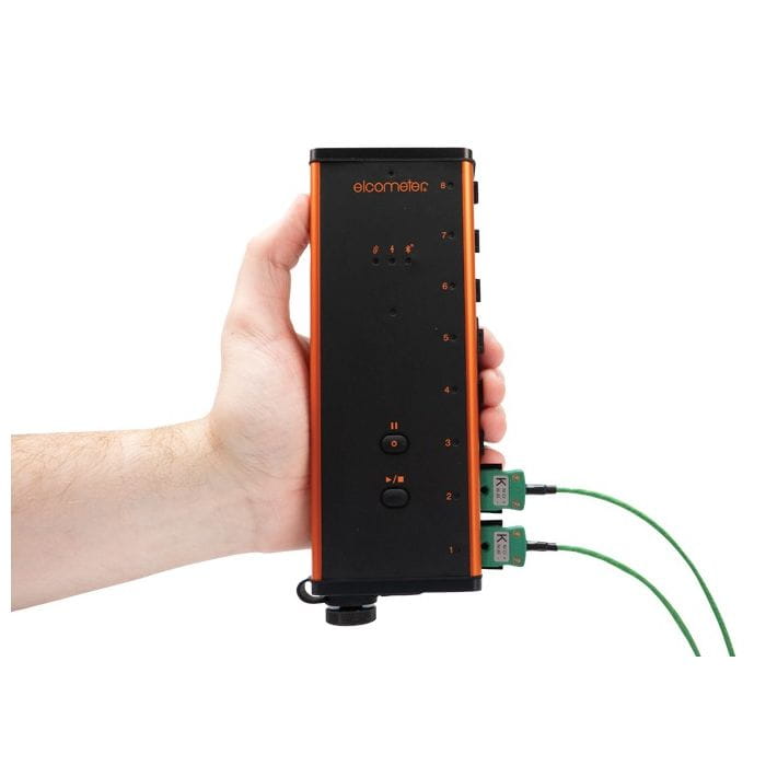 Elcometer 215 Ofendatenlogger mit Hitzeschild