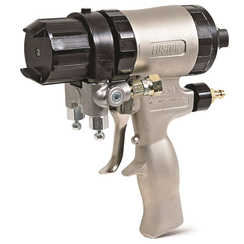 Fusion-Pistole mit mechanischer Reinigung mit rundem Spritzbild mit 1,0 mm (0,040